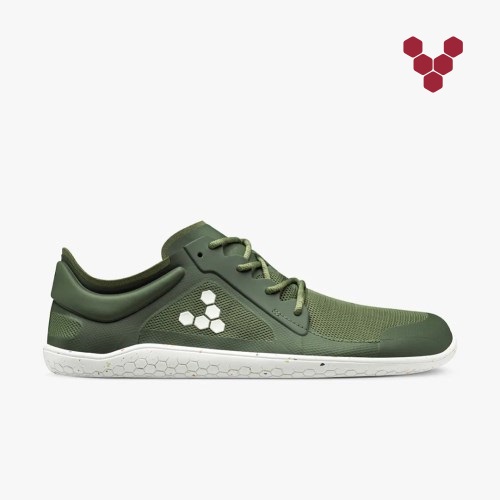 Vivobarefoot Primus Lite III Olivengrønne Joggesko Dame [9-CATG]